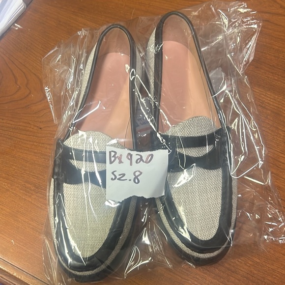 J Crew Winona penny loafers in Spanish canvas BX920 - Picture 2 of 3